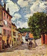 Strabe in Moret-Sur Loing Alfred Sisley